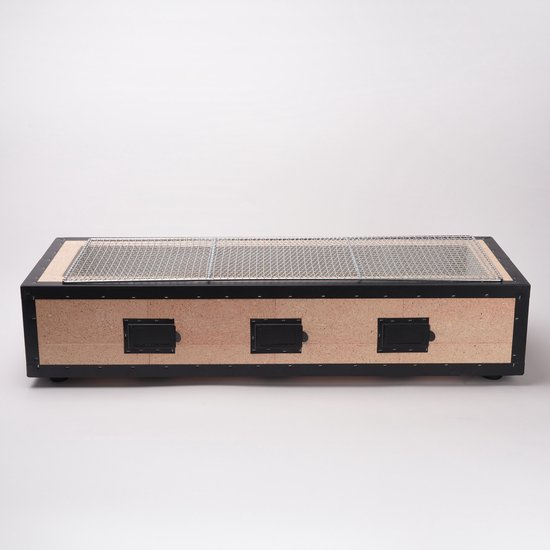 Konro Grill - Diatomite - 92x35x20cm van Merkloos — afbeelding 3