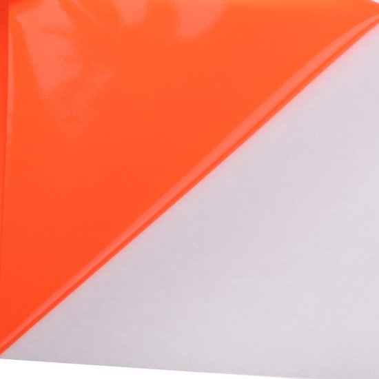 Reparatie Patch - Zelfklevende Sticker - Tent en Kleding - Waterdicht Polyester - 20x10 cm - Oranje van Merkloos — afbeelding 2