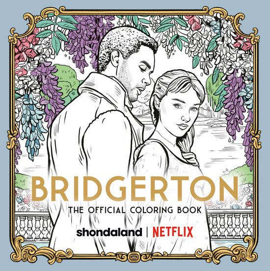 Bridgerton: The Official Coloring Book - cover