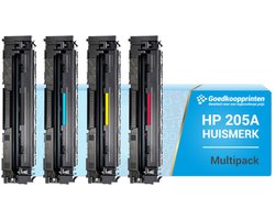 Goedkoopprinten Huismerk HP 205A toner cartridge Multipack