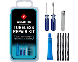 WELDTITE Tubeless Repair - Banden Reparatieset - Extern - Compleet - Gemakkelijk in Gebruik