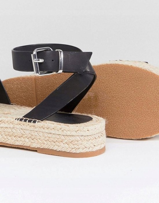 Estila Espadrilles - Femmes - Noir - Dżety - Classique