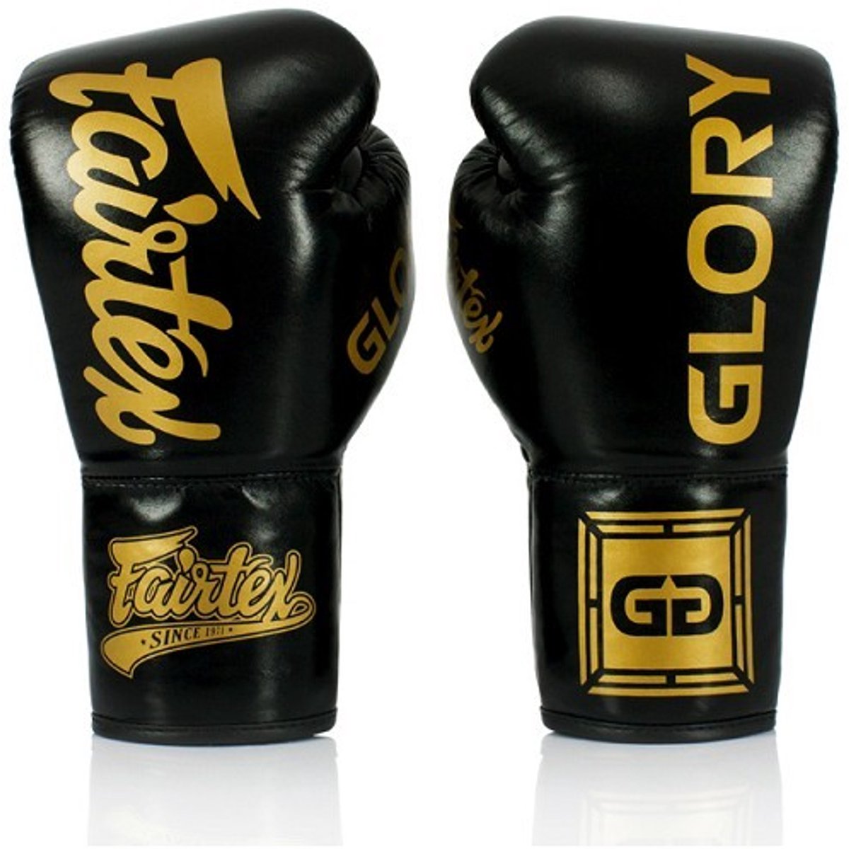 Fairtex BGLG1 - Bokshandschoenen - Premium Leer - Zwart - 12oz