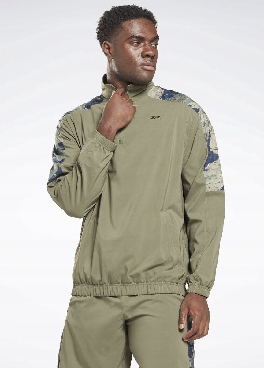 Reebok Sportieve Trui – Logo Groen