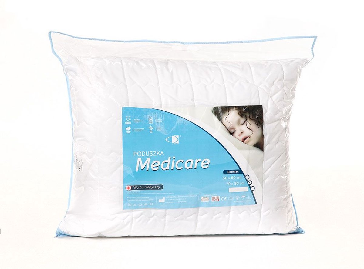 AMW Medicare - Anti-allergie Kussen - 40x40 - Microvezel - Wit