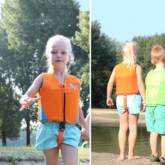 Gilet de sauvetage Waimea - 3-6 ans - orange fluo