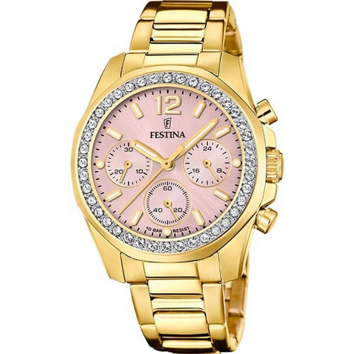 Festina Boyfriend Rainbow Chrono F20609-4 vrouwen horloge