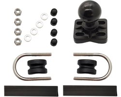 Motorfiets Camera Houder – Stuur Beugel – Actie Opnames – Dubbele U-Bolt – 11.3×6.3cm – Zwart