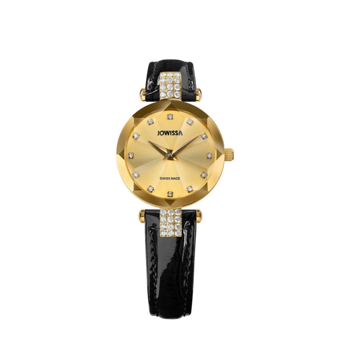 Jowissa - J5.615.S - Polshorloge - Dames - Quartz - Facet Strass