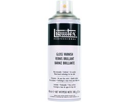Liquitex 6625 Vernis Spray Glans 400 ml – Beschermende Firnis voor Acrylverf – Hoogglans Afwerking