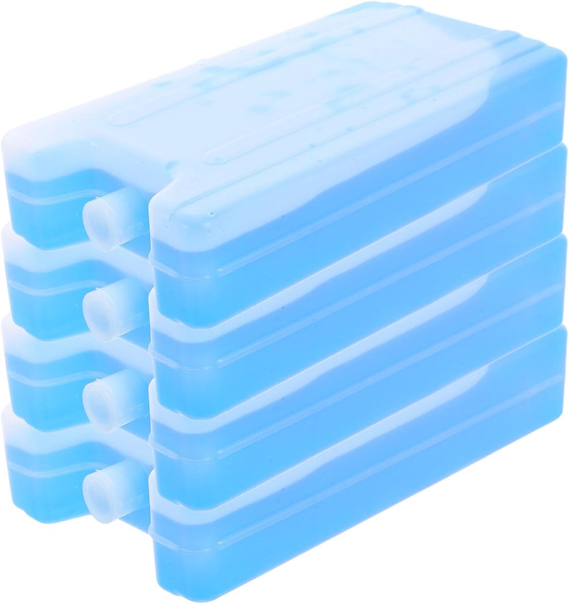 Herbruikbare Ijspakken - Koelblokken Koelbox - Snelle Verkoeling - Lekvrij Ontwerp - 16.80X9.00X3.50CM - Blauw