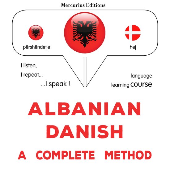 Shqip - Danisht: një metodë e plotë - cover