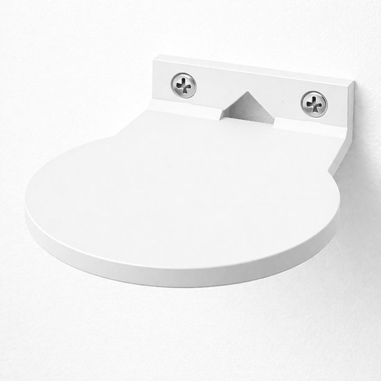 Universele Camera Muurbeugel Binnen - Wandhouder voor Babyfoon & Smart Camera - Compact 8,5 x 9,5 cm - Wit van Merkloos — afbeelding 4