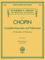 Bladmuziek voor piano: Chopin Complete Mazurkas and Polonaises. 57 Mazurkas, 16 Polonaises, bewerkt door Carl Mikuli.