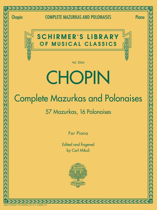 Complete Mazurkas and Polonaises - cover