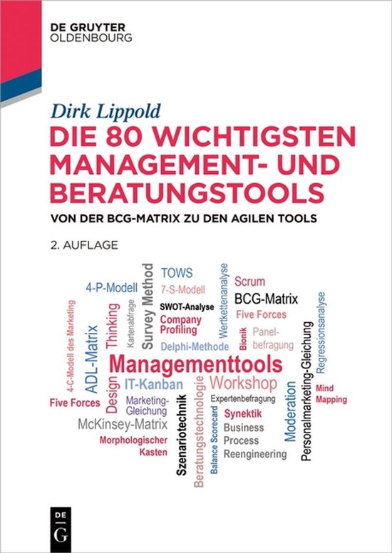 de Gruyter Studium-Die 80 wichtigsten Management- und Beratu ... - cover