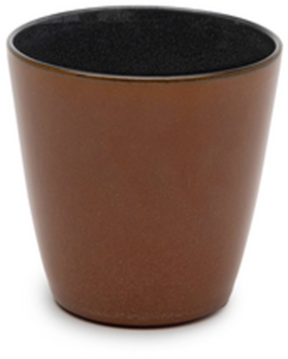 Serax Terres de Rêves Beker conisch S - Ø7 x H7,5 - Rust/Dark Blue - 8 stuks