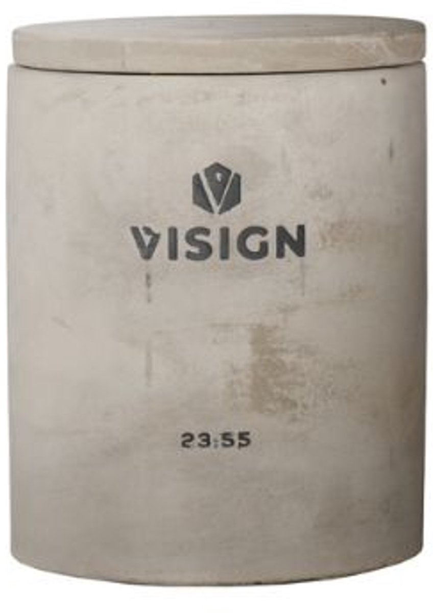 Geurkaars Beton - Het is Vijf voor Twaalf
