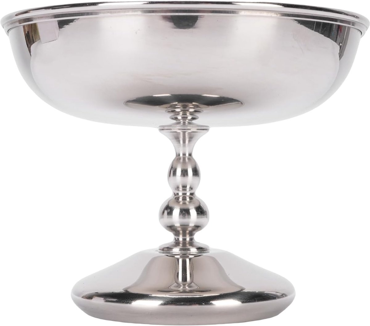 Dessertbeker - Saladekom - Serveren Desserts - Roestvrij Staal Voet - 105x9 cm