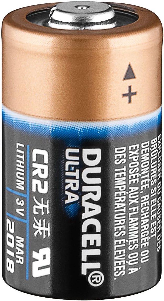 Fotobatterij CR2 - Lithium Batterij - Camera Voeding - 3 Volt Energie - CR17355 Formaat