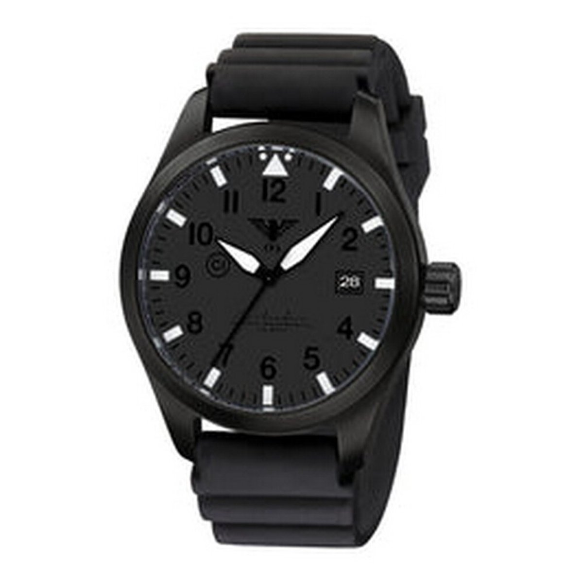 KHS - KHS.AIRBSXT.DB - Polshorloge - Airleader Black Steel XTAC - Heren