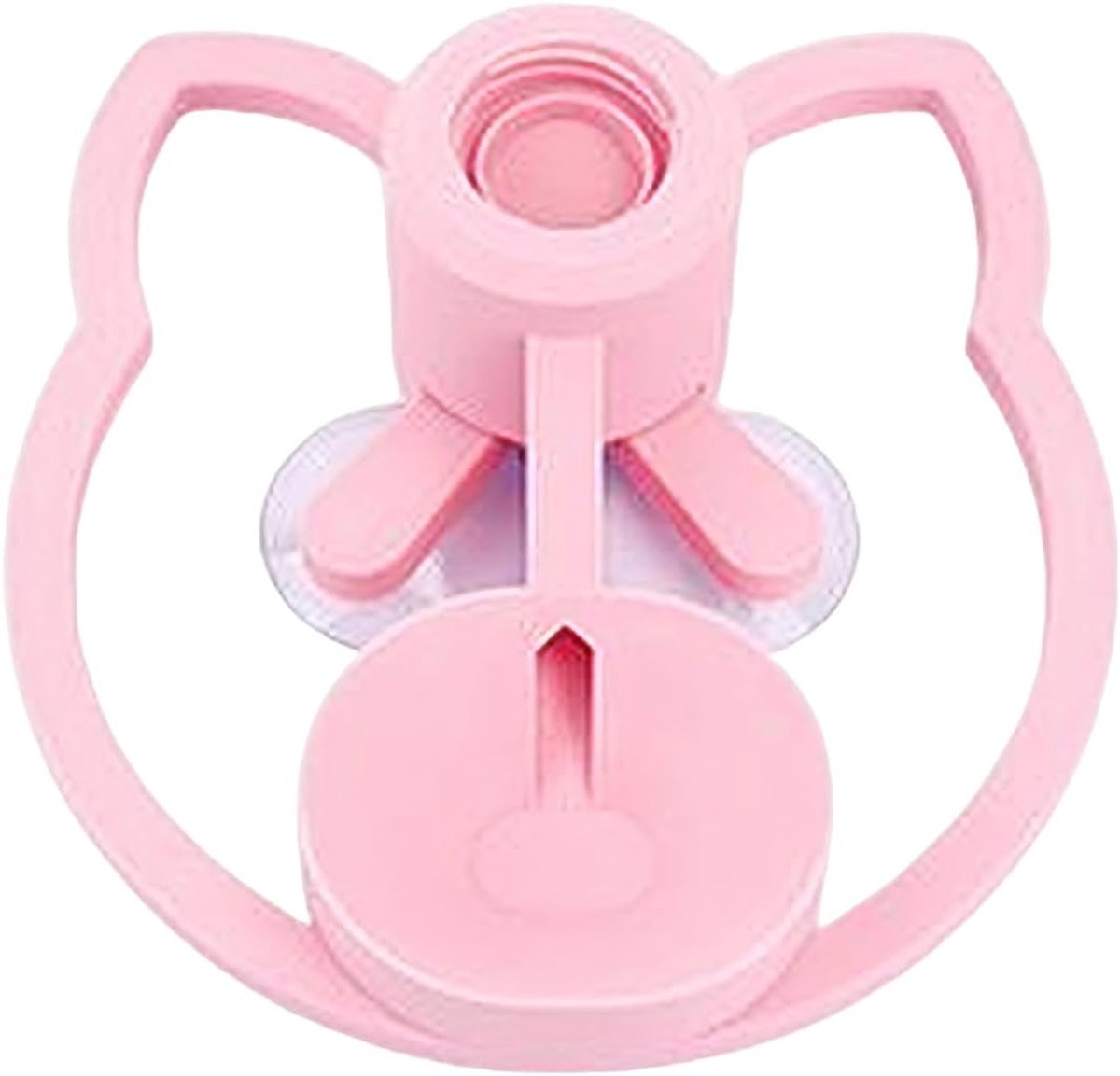 Katten Drinkfontein - Huisdier Waterbak - Stabiel Drinken - Kantelbestendig Ontwerp - 16.5x15.5x3cm - Roze