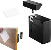 Smart kastslot - Kastsloten - RFID elektronisch kastslot - Verborgen sloten - Slot - Anti-diefstal - Verborgen elektronisch kastslot met RFID kaart - intelligent kastslot - Beveiligde Kastslot met Kaart - Sleutelvrij slot voor kast en lade - Zwart