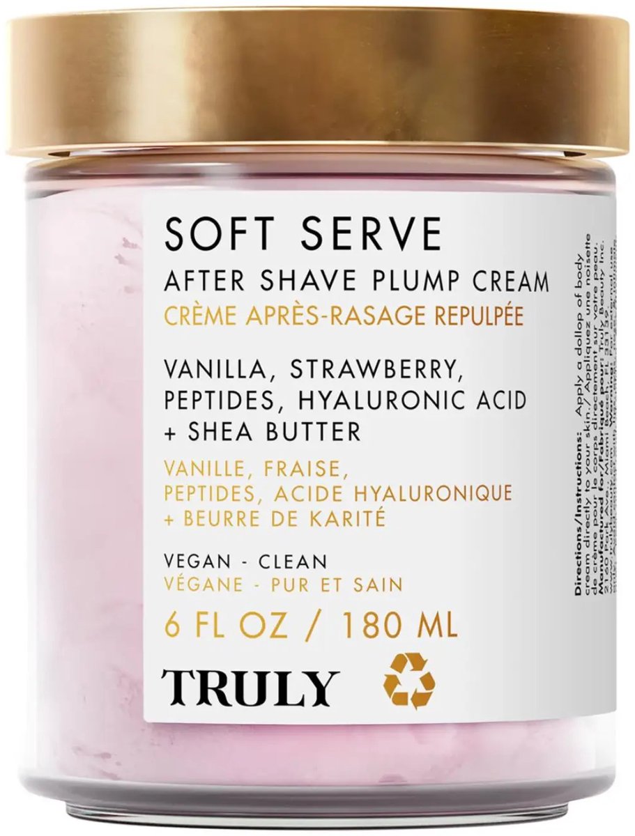 Truly Beauty – Soft Serve Plump After Shave Hydrating Cream – 180 ml