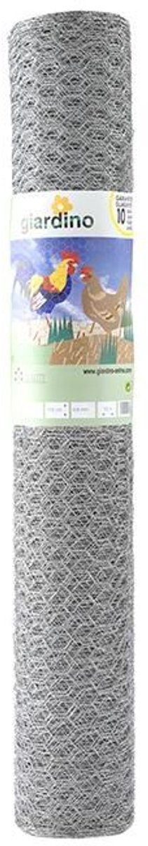 Giardino Zeskantgaas verzinkt 13 mm | 0,7 mm | rol 0,50–2,00 m x 5–25 m 1.00m x 5m