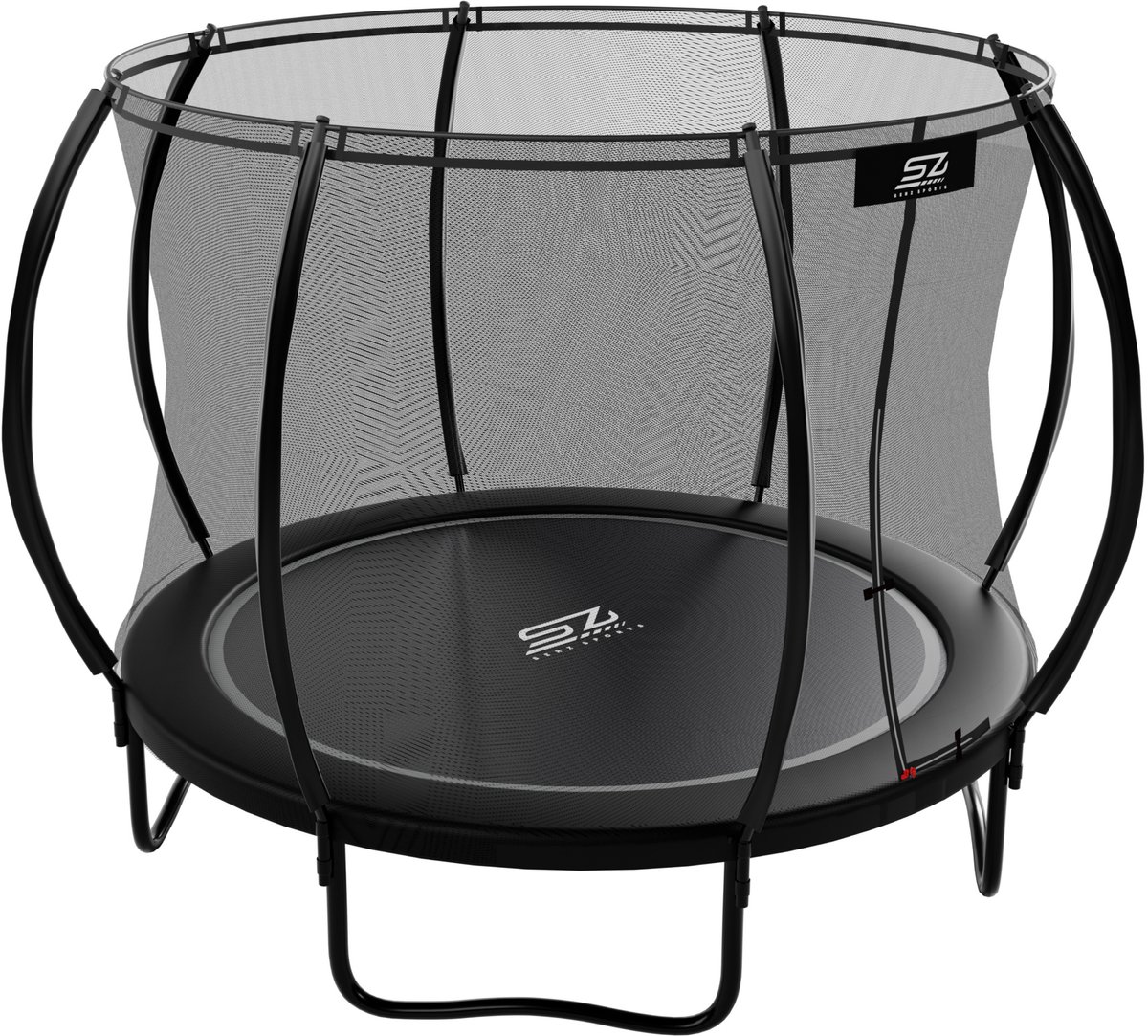 Senz Sports - J5000 Premium - Trampoline - 305 cm - Rond - Met Elastieken — afbeelding 5
