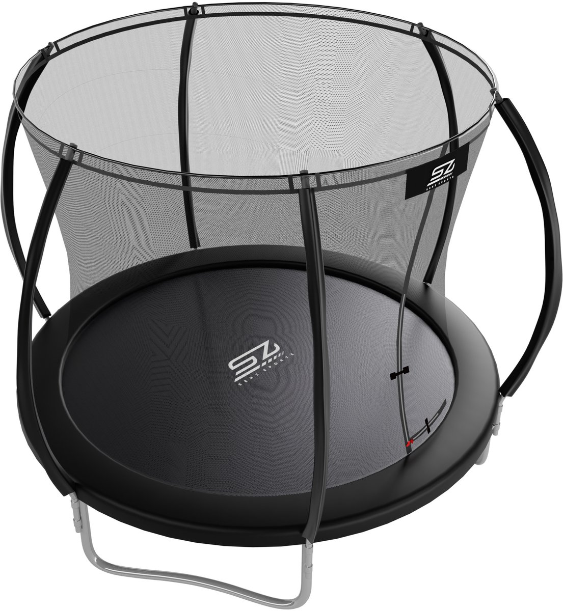 Senz Sports - J2000 Serie - Trampoline - 305 cm - Rond - Met Springveren — afbeelding 8