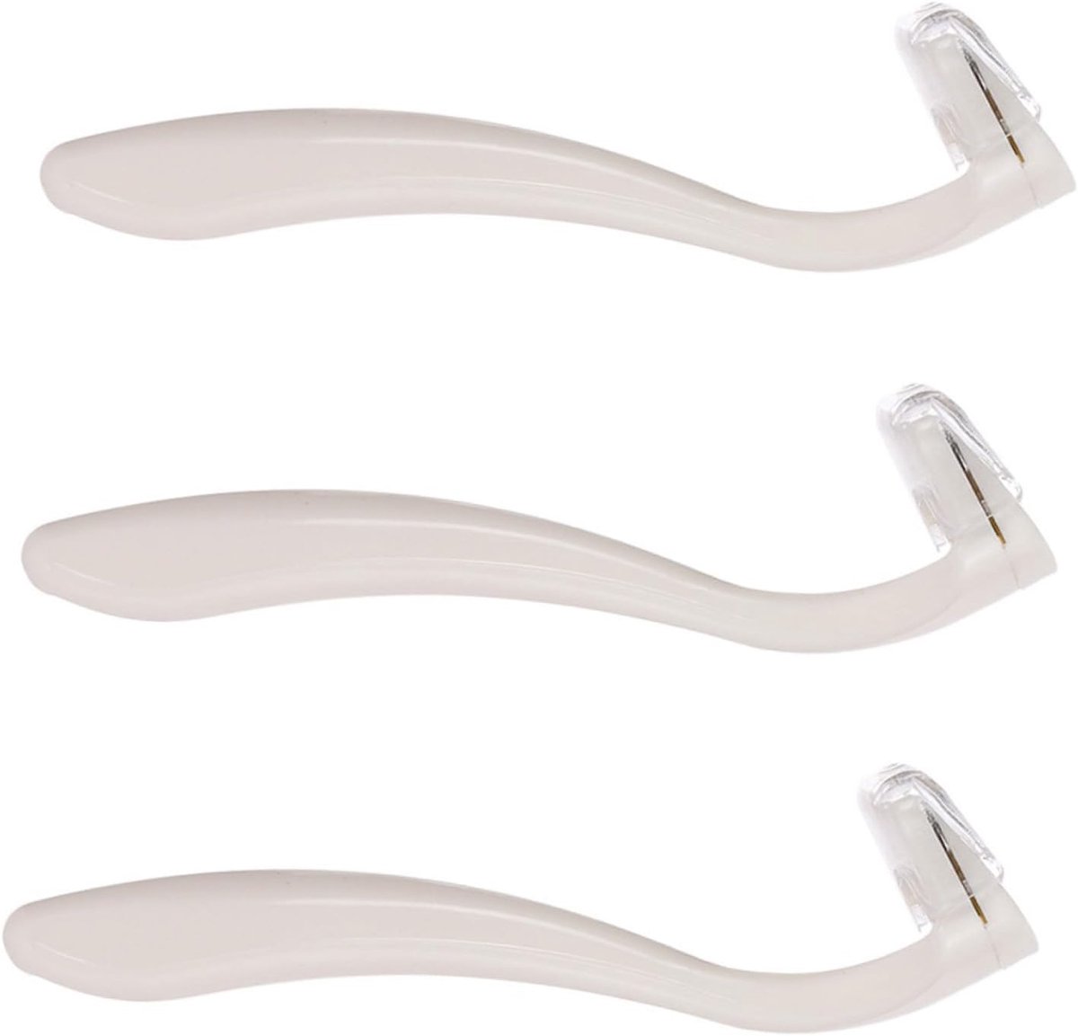 Draagbare Body Trimmer - Lichaamshaar Scheerapparaat - Gladde Huid - Nauwkeurige Snijranden - 3 Stuks - Wit