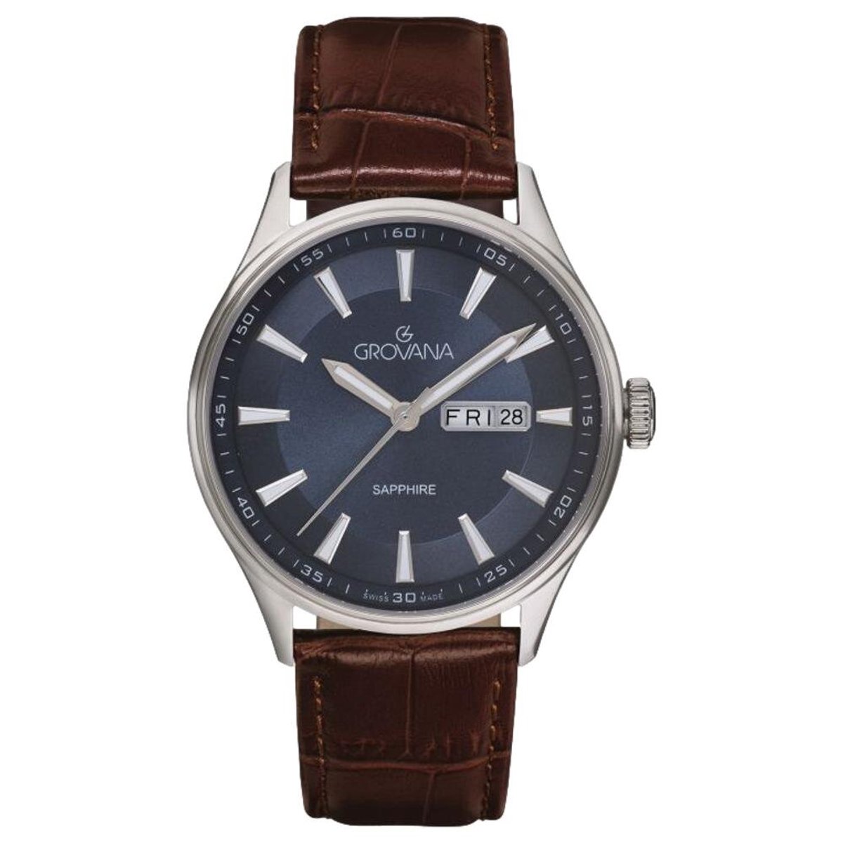 Grovana - 1194.1535 - Polshorloge - Heren - Quartz