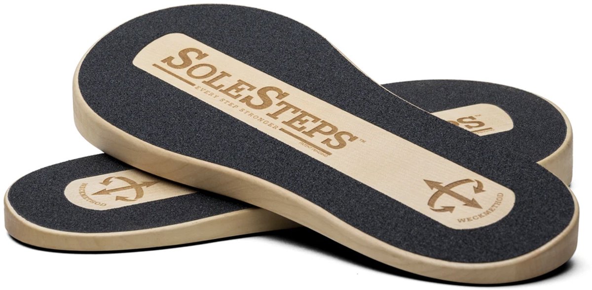 WeckMethod SoleSteps – Voettrainer voor Voetboog & Platvoeten – Houdingscorrectie – Unieke helling van 11.25° - Goede voetstand - Voettrainer