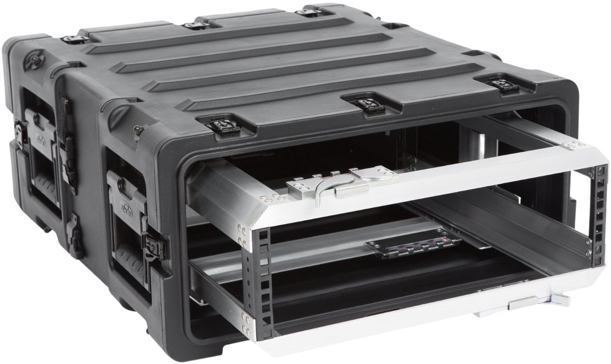 SKB - 3RR Series - 3U Verwijderbare Shock Rack - Zwart - 20-inch diep