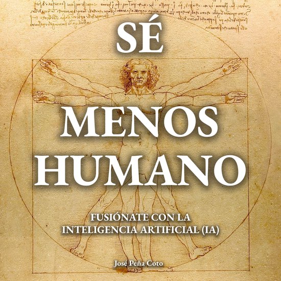 Sé menos humano - cover