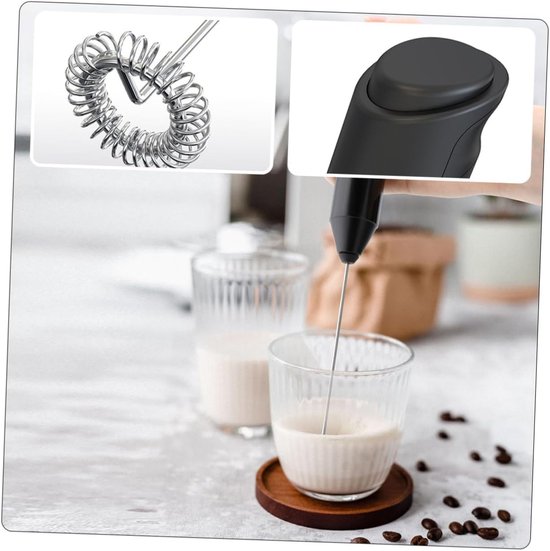 Elektrische Handmixer - Slagroommixer Keukenmixer - Snel Beslag Maken - Ergonomische Handgreep - 22.4cm Lengte - Zwart van Merkloos — afbeelding 4