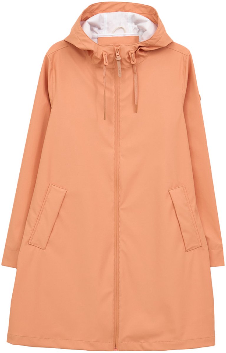 Peach Bloom dames regenjas Nuovola van Tantä Oranje