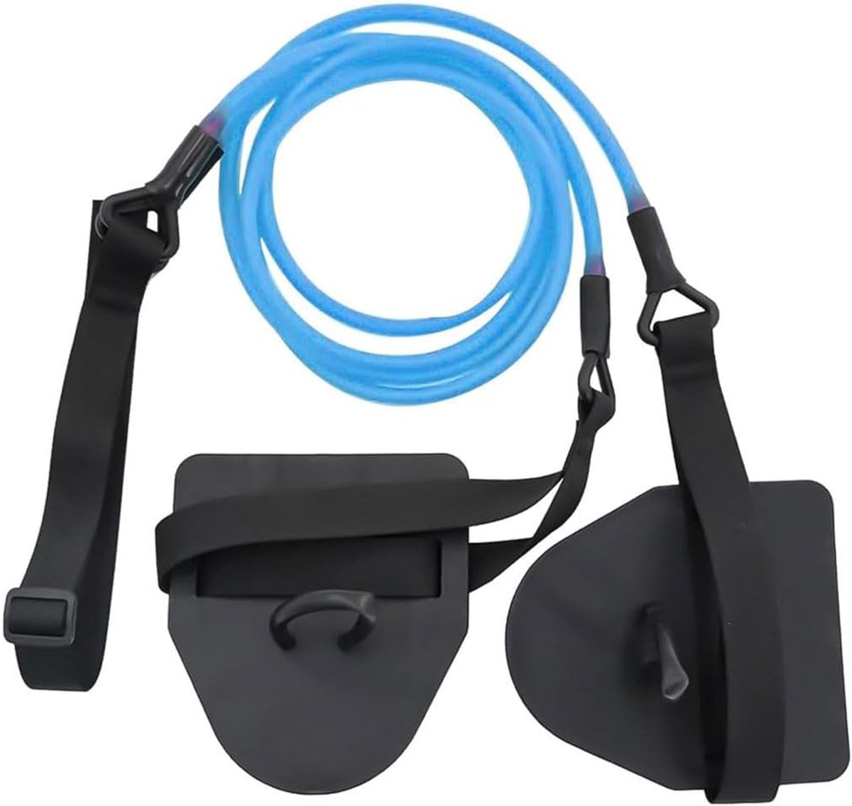 EGoods - Landzwemtrainer weerstandskoord fitness armkracht versterken blauw 40 lbs