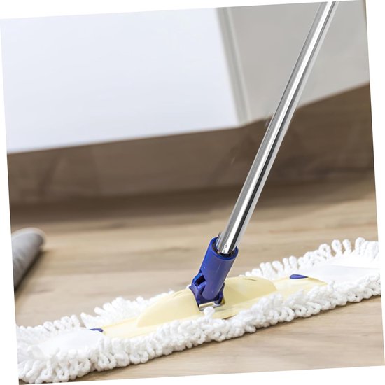 Vervangende Dweilstok - Roestvrij Staal Steel - Vloer Schoonmaken - 4-delig Uitschuifbaar - 39.5cm Lengte - Diverse Kleur — afbeelding 4
