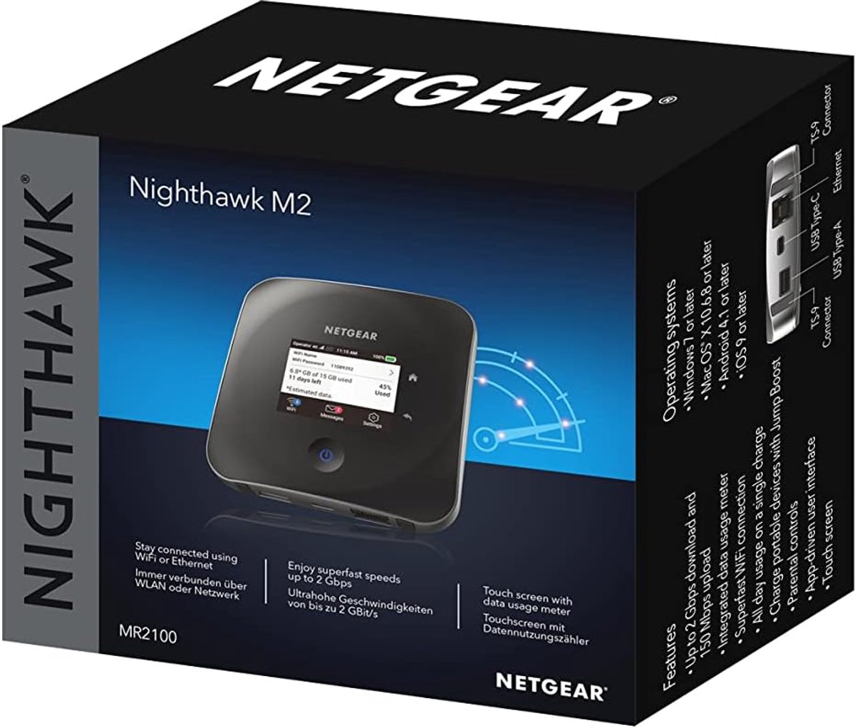 NETGEAR Nighthawk M2 MR2100 - Mifi Router - 4G+ - WiFi 5 – foto 6