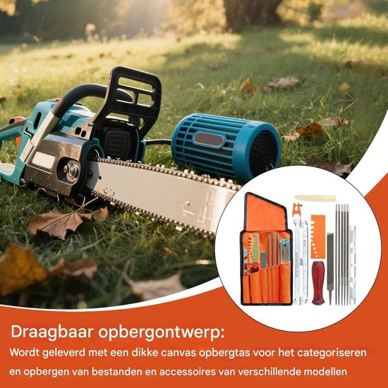 Kettingzaag Slijper - Veelzijdig Gereedschap - Onderhoud Tuin - Legering Materiaal - 28 x 15 x 6 cm — afbeelding 5