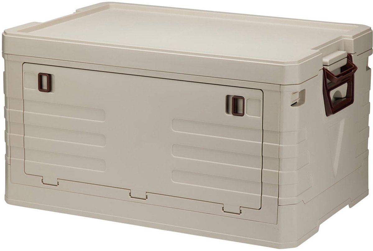 Froyak Opbergbox - Transparante kunststof box met deksel - 53x35x29 cm
