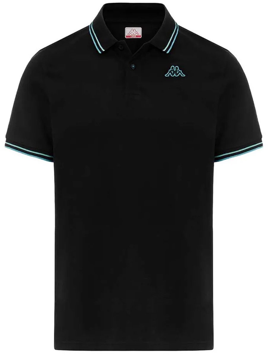 Kappa Ezio 2 Korte Mouw Poloshirt 4XL Man Turquoise