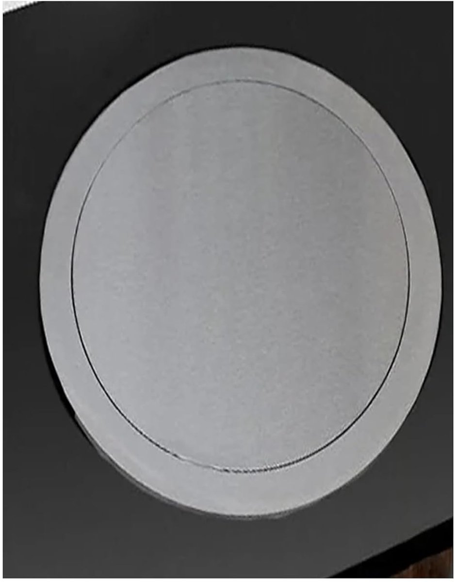 Deksel Prullenbak - Afval Goot - Keuken Afval - Roestvrij Staal 304 - 130mm Diameter - Zilver