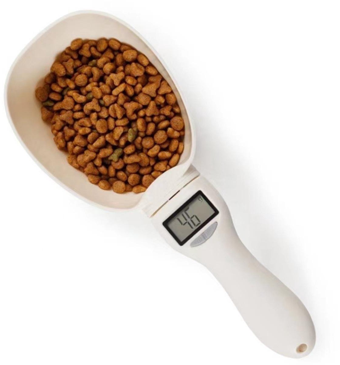Digitale Meetlepel - Elektronische Weegschaal - 800 g / 250 ml - 1 stuk - Wit