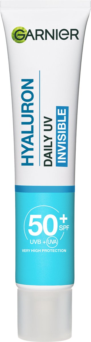 Garnier Hyaluron Daily UV Fluid SPF50+ - Met hyaluronzuur en glycerine - Voor een gevoelige huid - 50ml