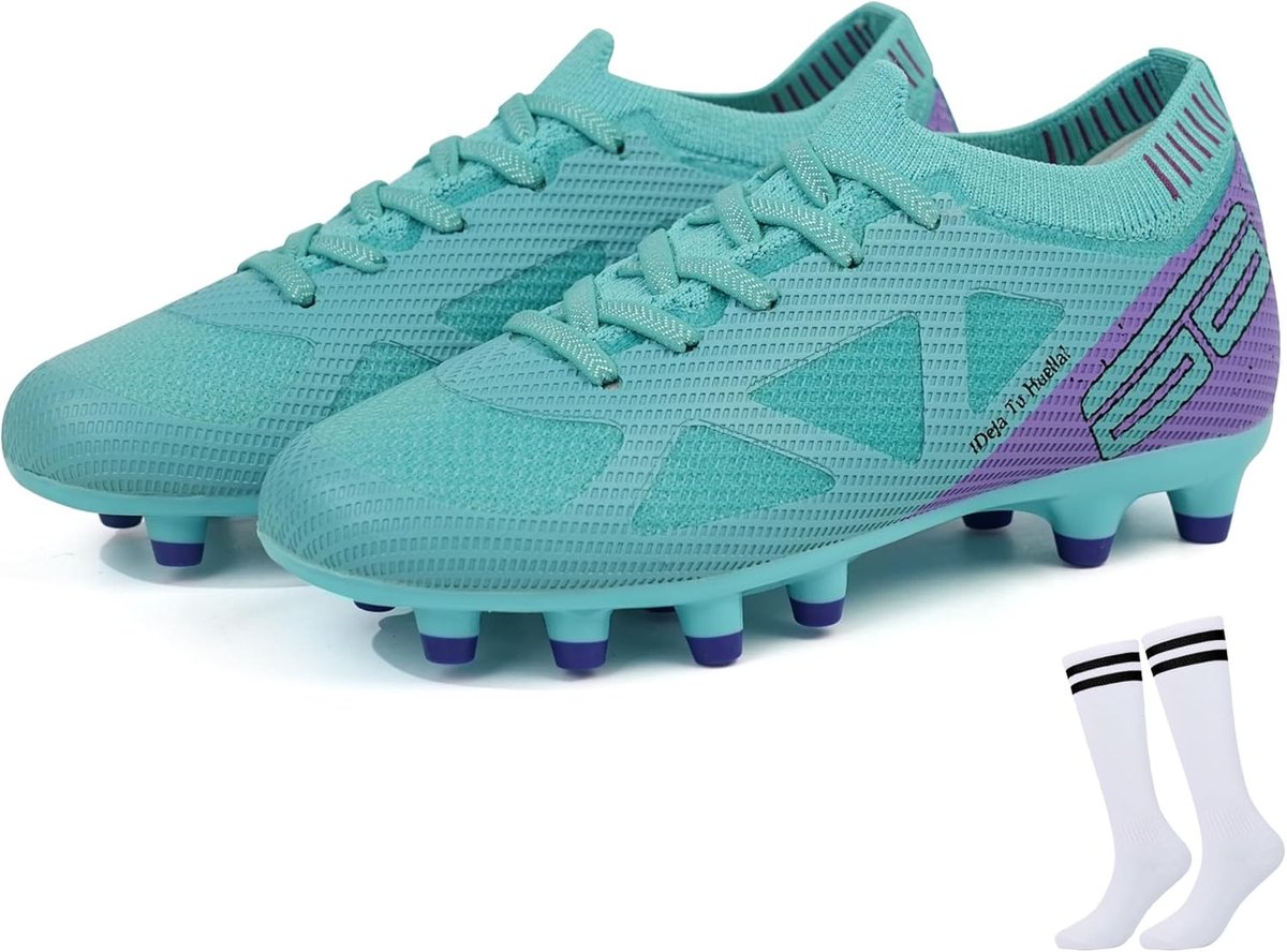 Voetbalschoenen Kinderen - Sportschoenen Jongens Meisjes - Voetbal Spelen - Complete Set Inclusief Sokken
