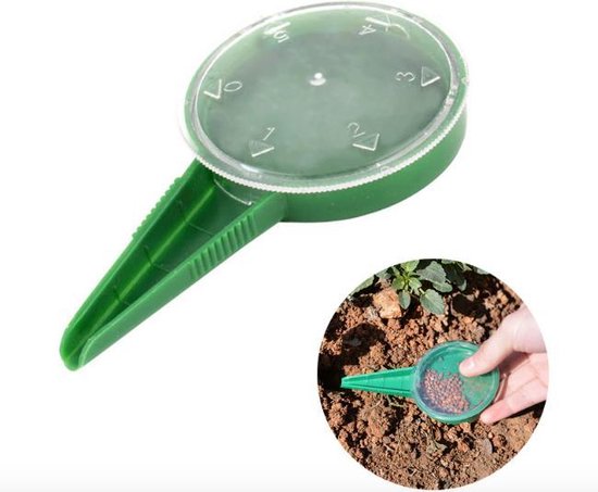 Tuin zaad verspreider - Zaaimachine - Handmatig - Dispenser voor zaaien / planten / strooien - Universele zaadstrooier