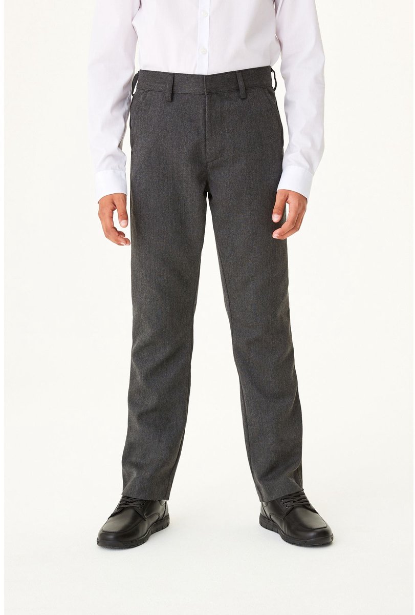 Next - Jongens - Schoolbroek met rechte pijpen - Grijs